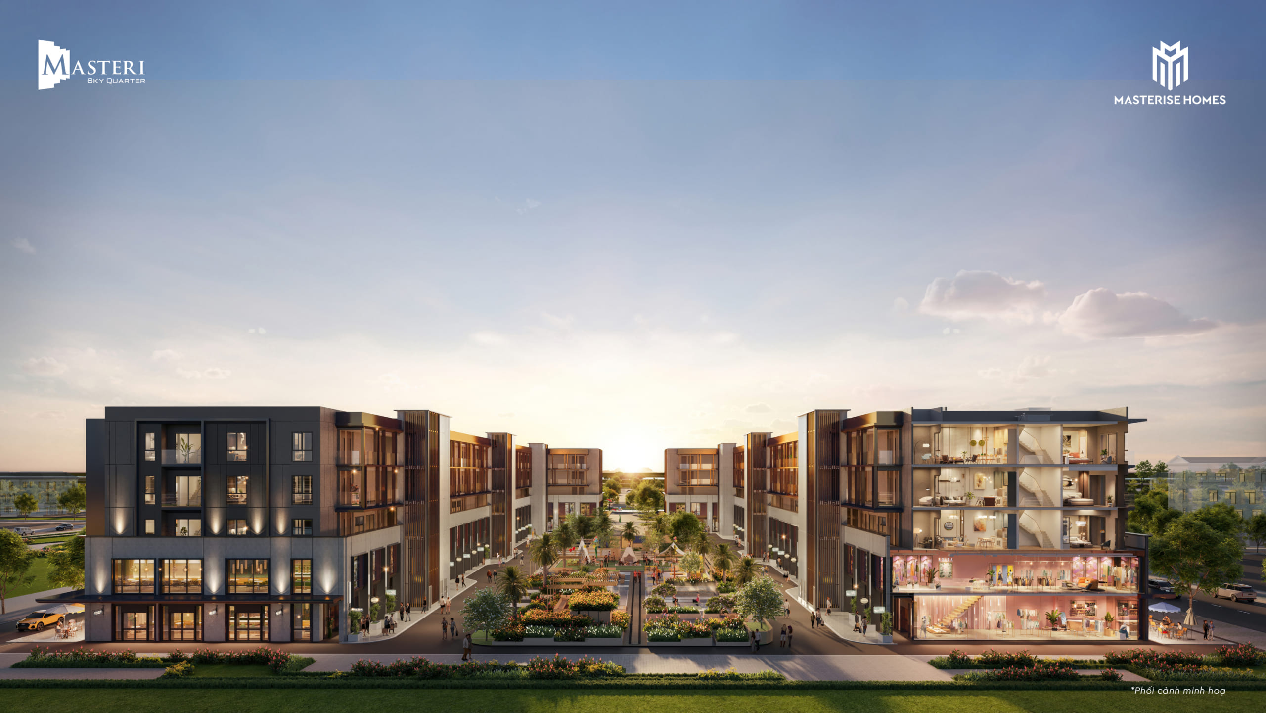 phân khu river quarter